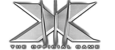 X-Men: The Official Game title screen for Nintendo DS